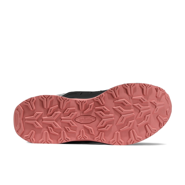 Women's Waterproof Hiking Boots 【Wide Fit】 - LIGHT GREY/PINK - 4